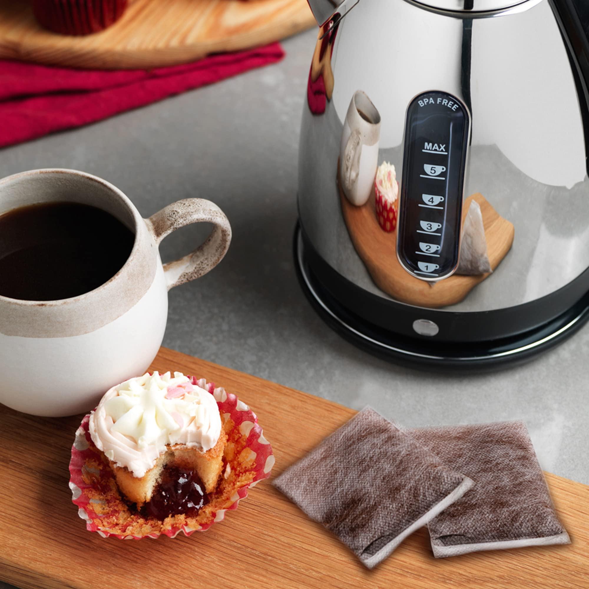 Dualit 50 Premium Indian Monsoon Coffee Bags by Dualit - Compostable Coffee Bag with Recyclable Sachet For Easy, Mess Free Coffee On The Go - Individually Wrapped for Freshness - Indian Monsoon