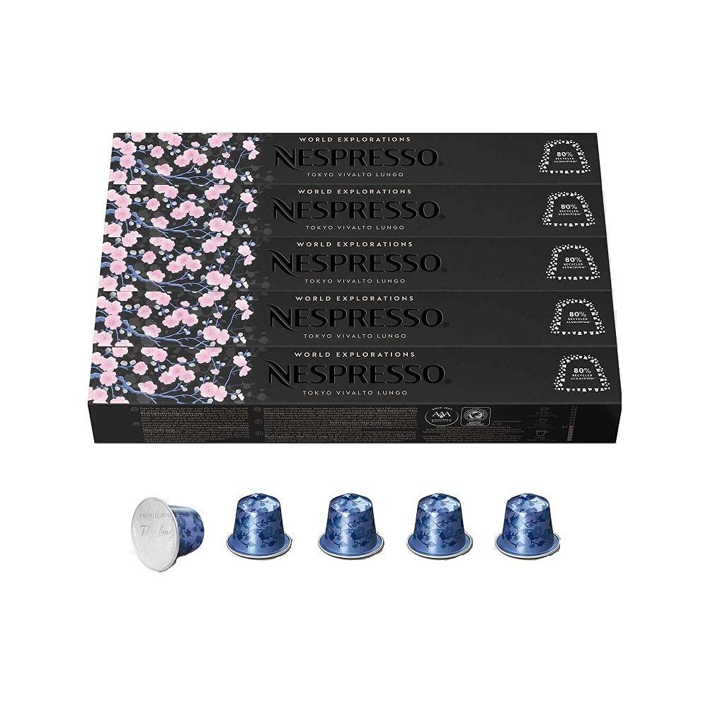 Nespresso Nespresso Vivalto Lungo, Pack of 5, 5 x 10 Capsules