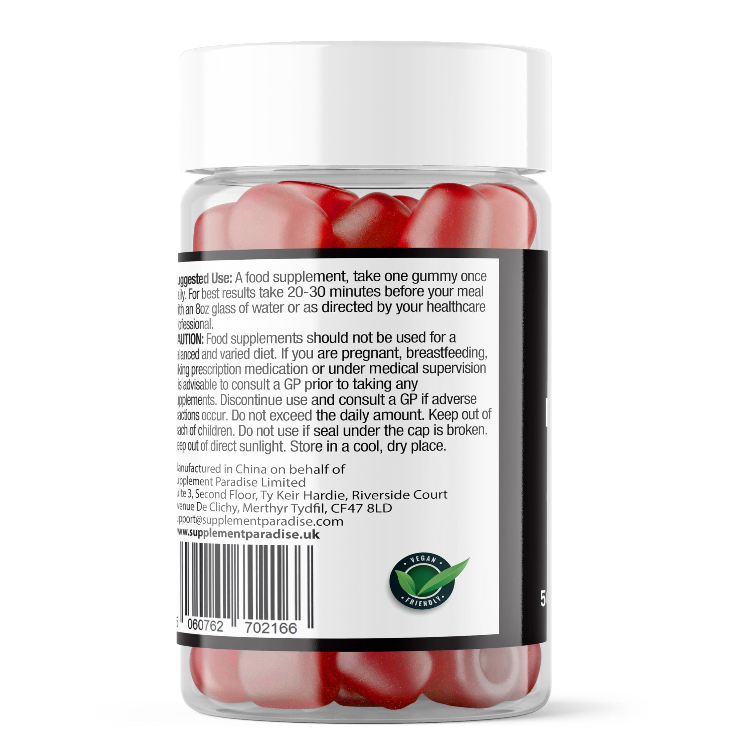 SUPPLEMENT PARADISE Animale Male Enhancement Gummies - 1 Month Supply
