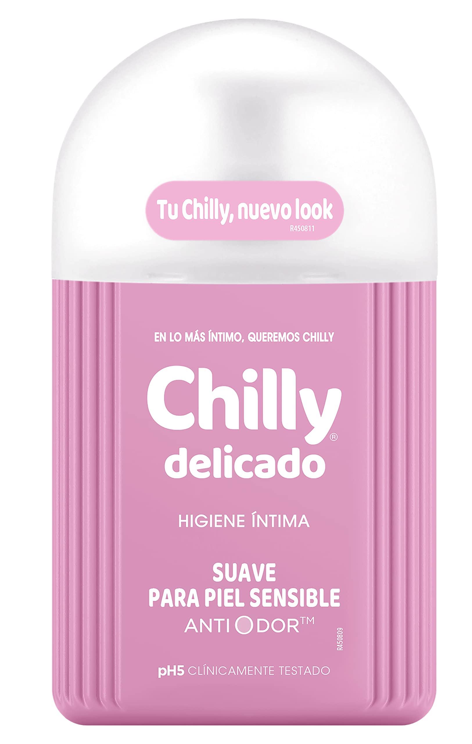 Chilly Chilly Delicado Gel Intimo Set contains Gel Intimate Hygiene and Intimate Wipes, 250 ml
