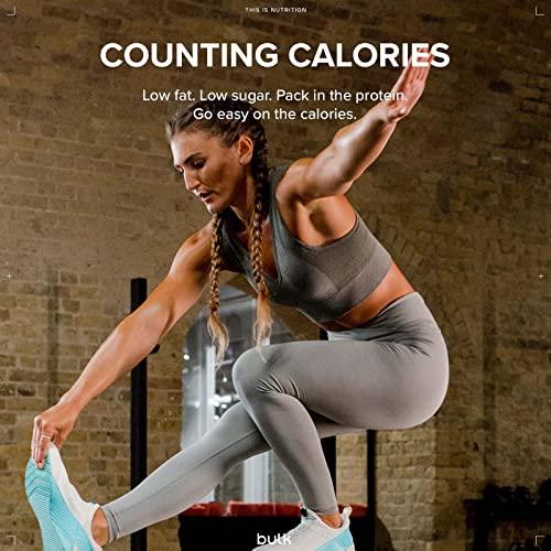 Bulk Bulk Soya Protein Isolate Powder, Vegan Protein Shake, Chocolate, 1 kg, 33 Servings, Packaging May Vary