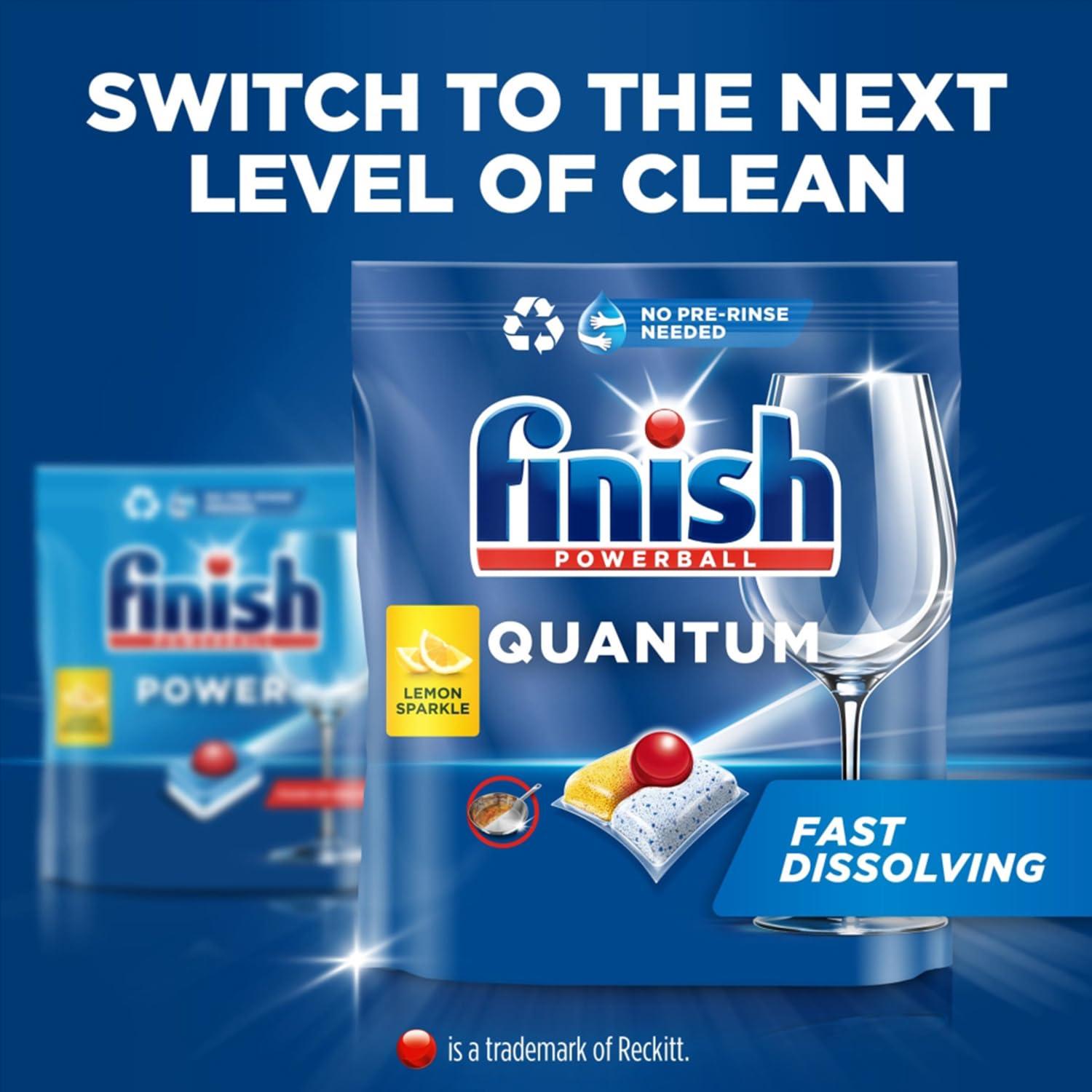 Finish Finish Powerball All in 1 Max Lemon Dishwasher Mega Value 2x90 Tablets