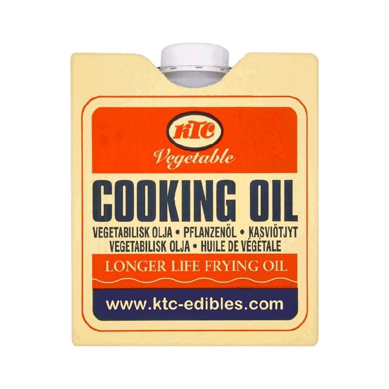 Generic KTC Vegetable Oil, 20 Litres, Clear Liquid for Cooking and Frying