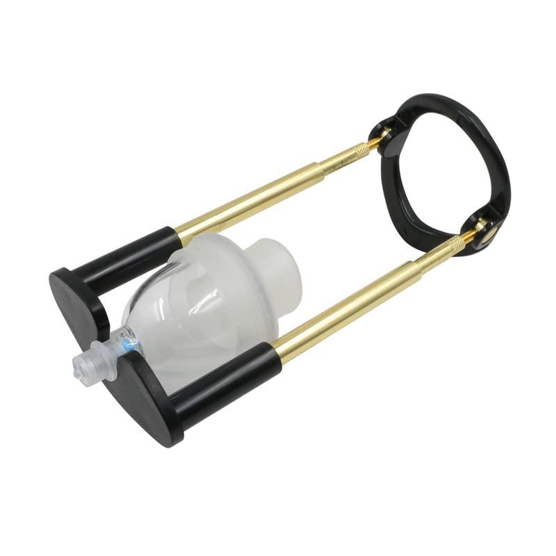 SNAILAGE Mens Traction Bracket Slide Loaded Extender Male Training System for Enlargement White