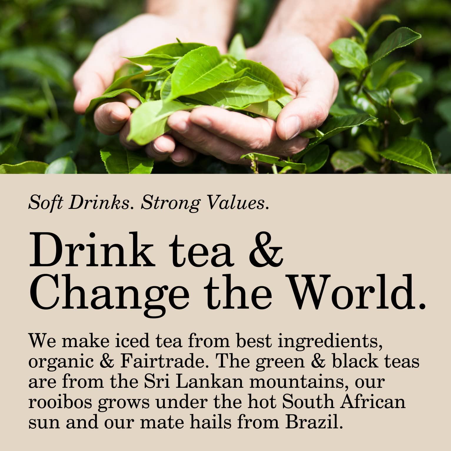 ChariTea ChariTea Iced Tea: Mixed 12 Pack, 4 flavours (Red, Mate, Black, Green) - 12 x 330ml