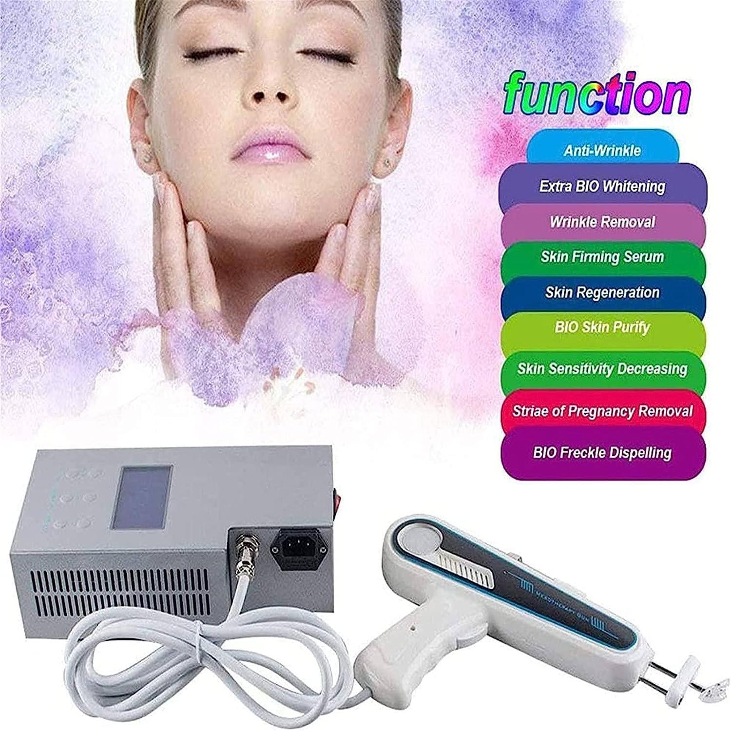 GEJLELDS GEJLELDS Mesogun Mesotherapy Gun, Mesotherapy Beauty Machine Beauty Device Facial Water Hydro Vacuum Gun For Skin Care Wrinkle Removal