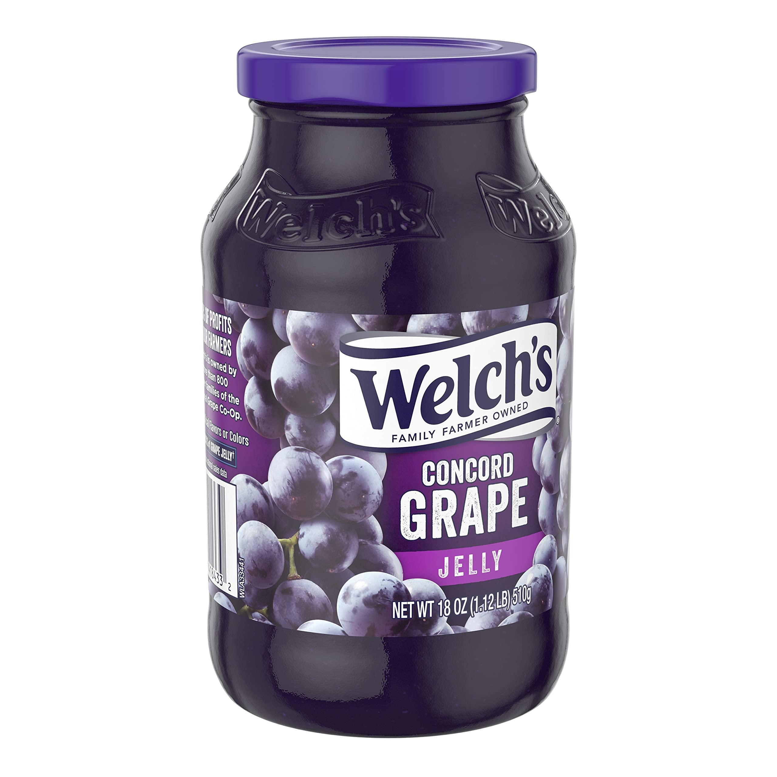 Welch\'s Welch\'s Grape Jelly 510 g (Pack of 6)