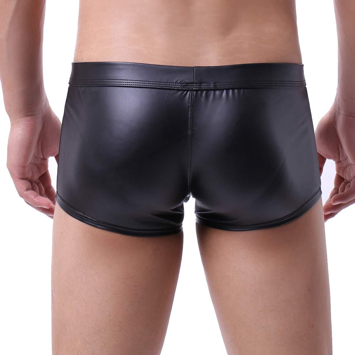 YUFEIDA YUFEIDA Men's Thong Underwear Soft Strings Briefs Sexy Low Rise Briefs Underpants Pack