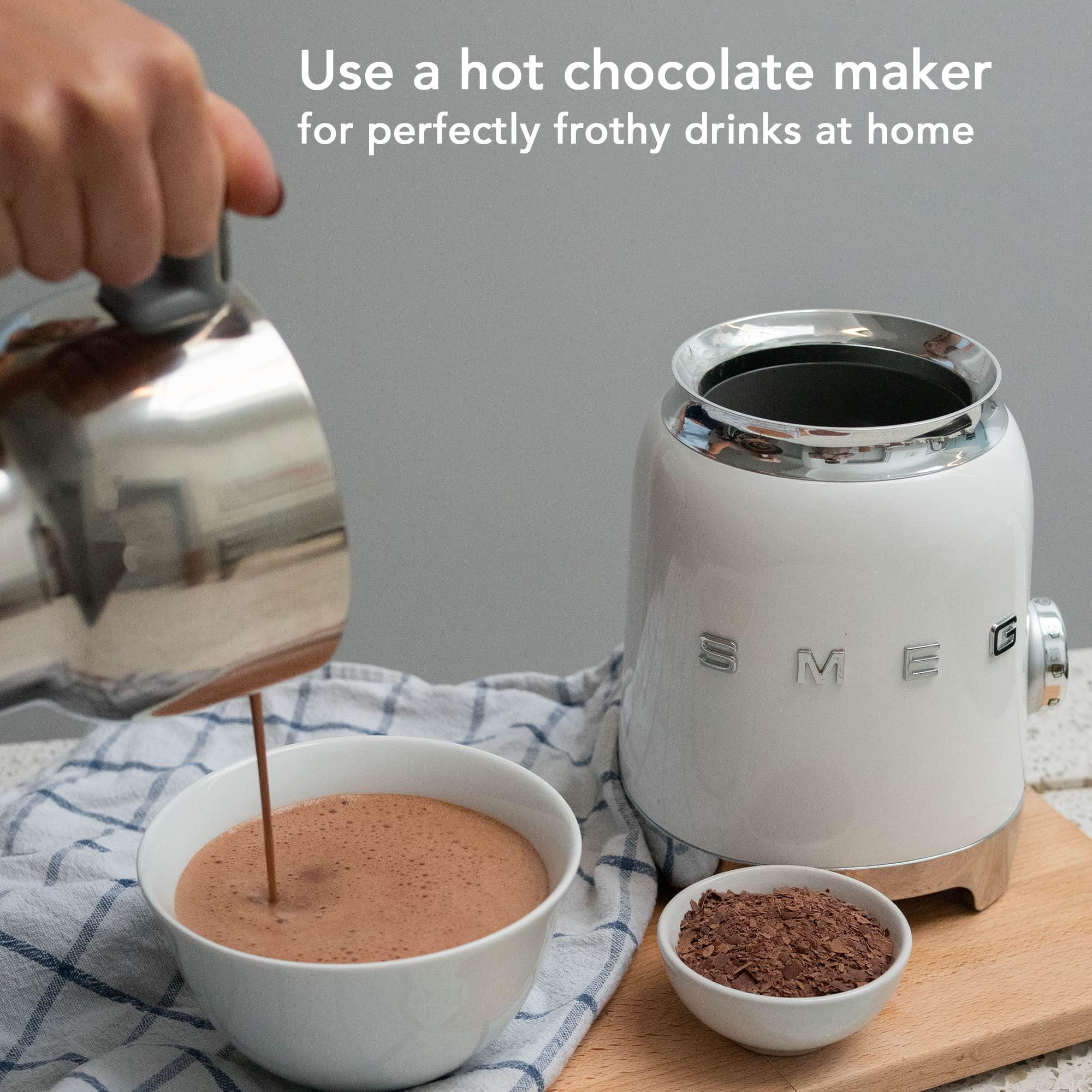 KNOOPS Knoops Luxury Hot Chocolate Flakes, 28% White Chocolate, Luxury Hot Cocoa, Luxurious Milky Treat with All Natural Ingredients | 250g (approx 7 servings)