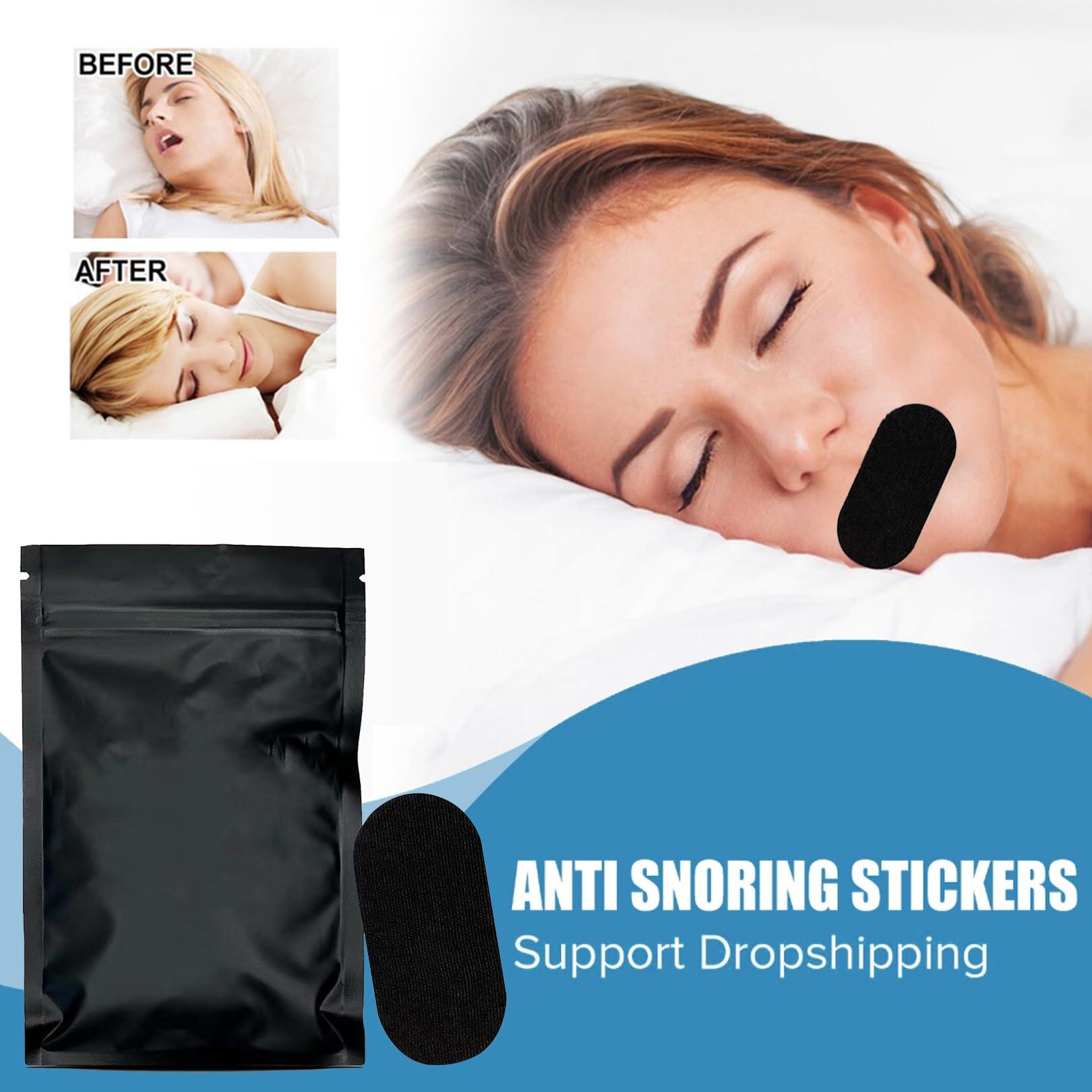 SUHAI 30 Strips Mouth Tape for Sleeping,Black Adhesive Sleep Tape Sleep Mouth Tape,Comfortable Snoring Aids for Men Sleeping Mouth Tape Breathable Mouth Tap for Snoring and Prevent Mouth Breathing