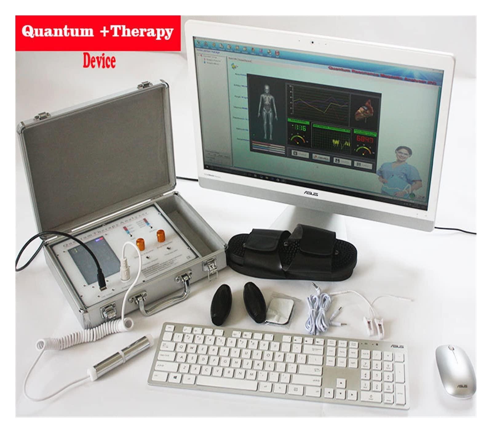 FreshCart Basics Bio Resonance Machine Quantum Therapy Sub-health Analyzer - 3 In 1 Magnetic Resonance Health Body Analysis with 54 Reports - Bioresonance Technology for Balanced Health and Wellness