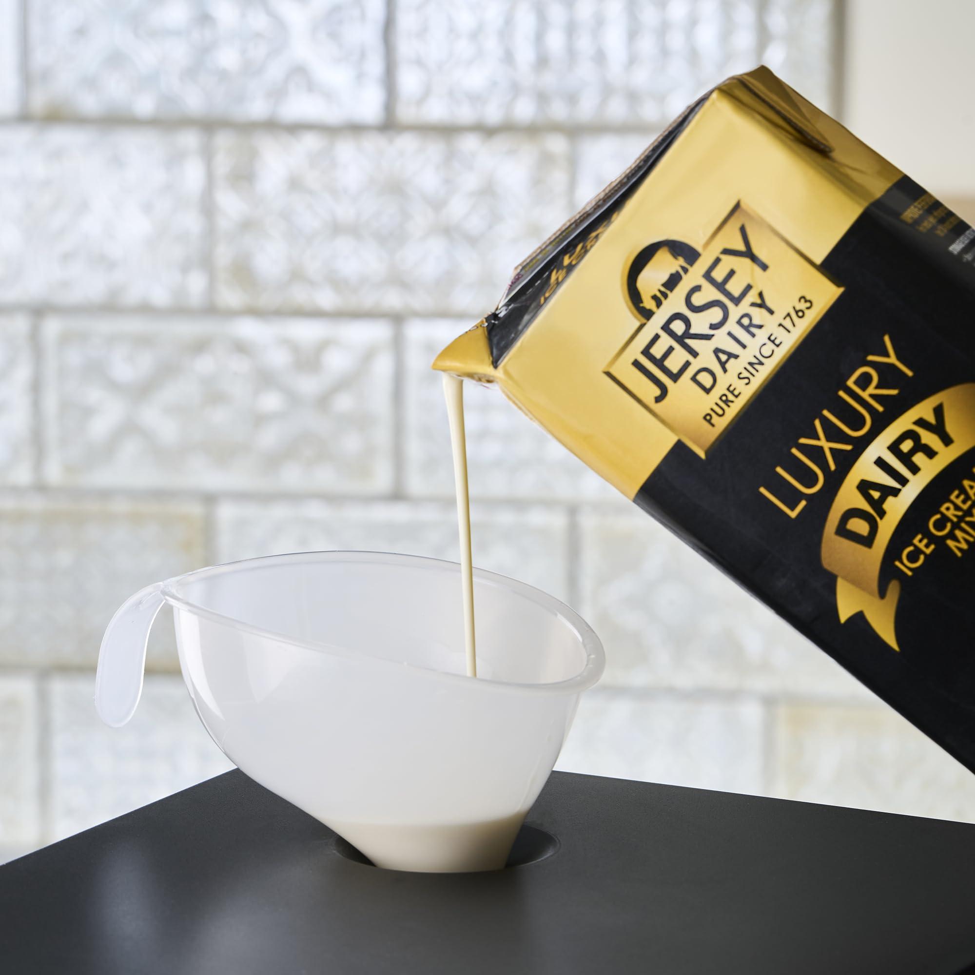 Cooks Professional Cooks Professional Jersey Gold Luxury Ice Cream Mix | Soft Serve | Creamy Taste | Home or Commercial use | Superior Creamy Taste | 1L