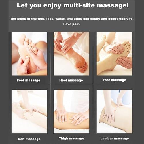 DaoGeSir Pneumatic Leg Massager Air Compression Massager Machine Lymphatic Drainage Leg Massager Foot Ankles Calf Massage Machine for Lymphedema Circulation Swelling Relax Pain Relief