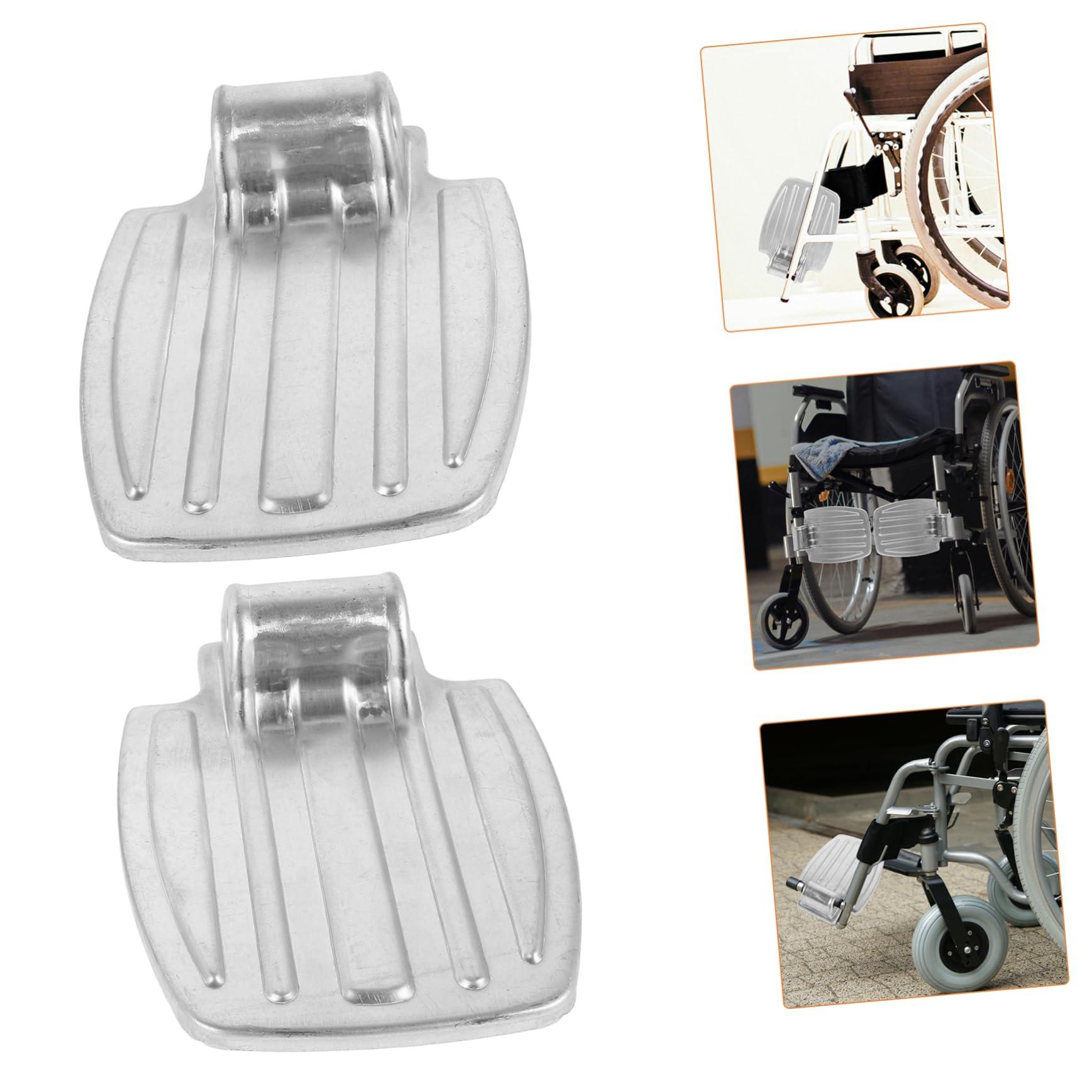 Didiseaon Didiseaon Universal Wheelchair Footplates Durable Replacement Footrests Design for Home/Elderly Users