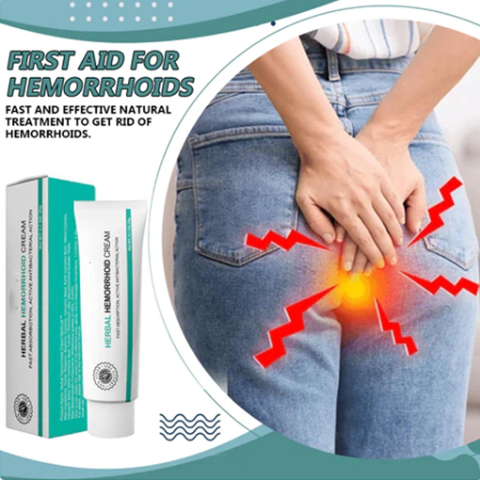EasPowest Herbal Hemorrhoids Cream MediLisk, MediLisk Herbal Hemorrhoids Cream for Women and Men (3 Pcs*20g)
