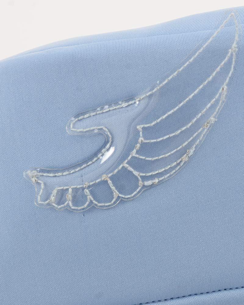 Cosplay.fm Cosplay.fm Women's Flight Attendant Stewardess Air Hostess Costume Uniform for Retro Party - Blue - XL