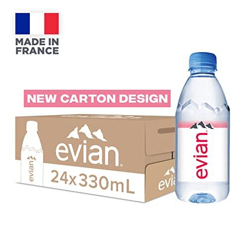 evian Evian Still Mineral Water 330 ml (Pack of 24)