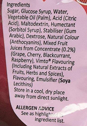 Vimto Vimto Chewy Bon Bons Cherry 165 g (Pack of 12)