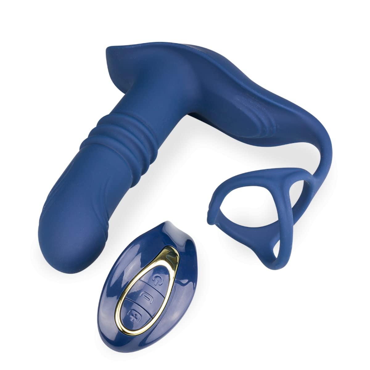 LOVE AND VIBES Chicago Vibrating and Thrusting Prostate Massager