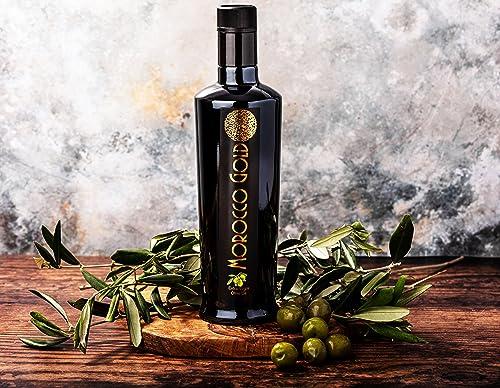 Morocco Gold Morocco Gold Single Estate Extra Virgin Olive Oil - Unfiltered, Unblended. High in Polyphenols. Pure and natural. 500ml