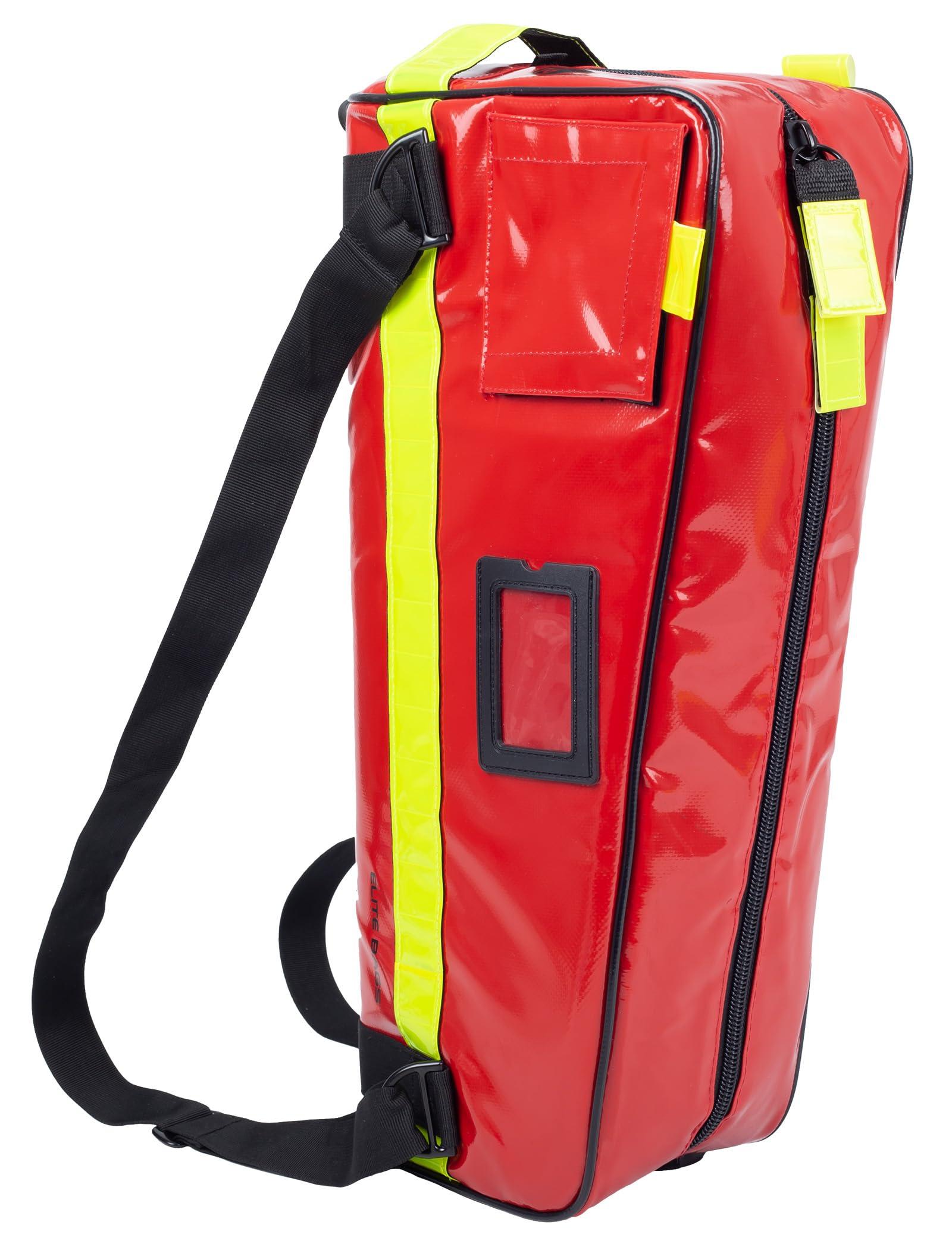 ELITE BAGS ELITE BAGS - Mini Tube Tarpaulin Oxygen Bag | Red | Compact | Robust | Easy to Clean, red, Oxygen bag