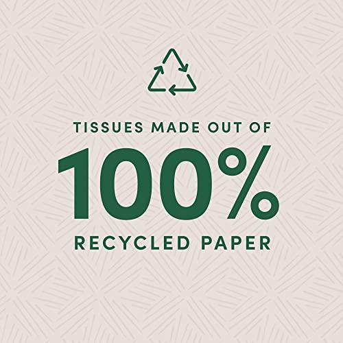 Amazon Aware Amazon Aware 4-Ply Facial Tissues Produced from 100% Recycled Paper, 1500 count (15 packs of 100 sheets)
