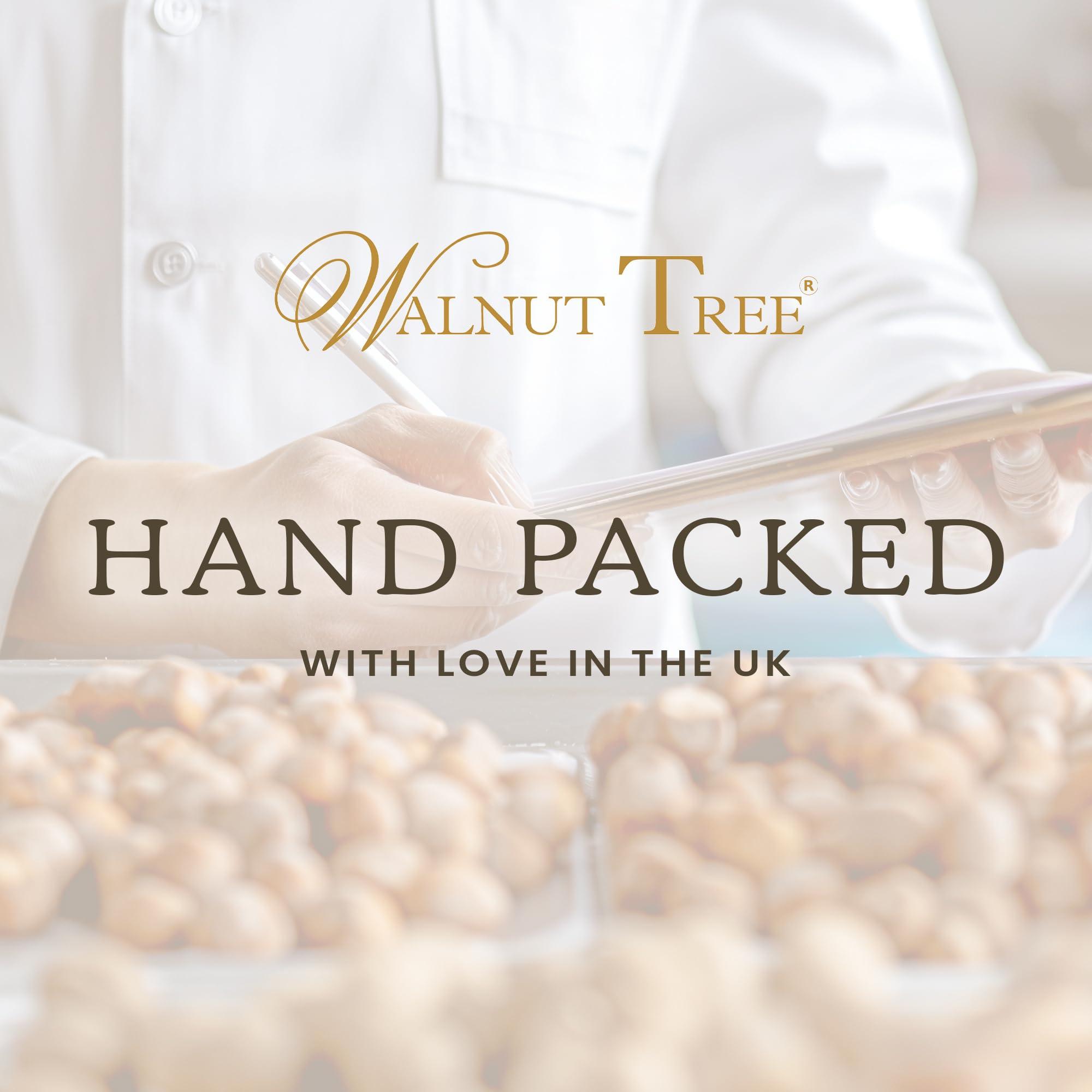 Walnut Tree Walnut Tree | Medium Glaced Fruits Gift Box | Candied Apricot, Apples, Pears, Cherries & Pineapple | Suitable for Vegan, Vegetarian, Halal & Gluten Free Diets | 190g Pack