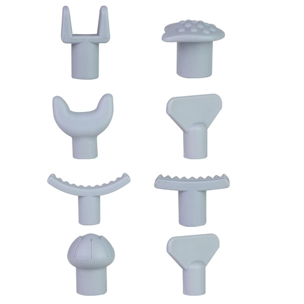 TOP1US Chiropractic Adjusting Tool in Aluminum Alloy Box, Therapy Spine Activator Correction Massager,Electric Spine Corrector Gun,16 Massage Heads