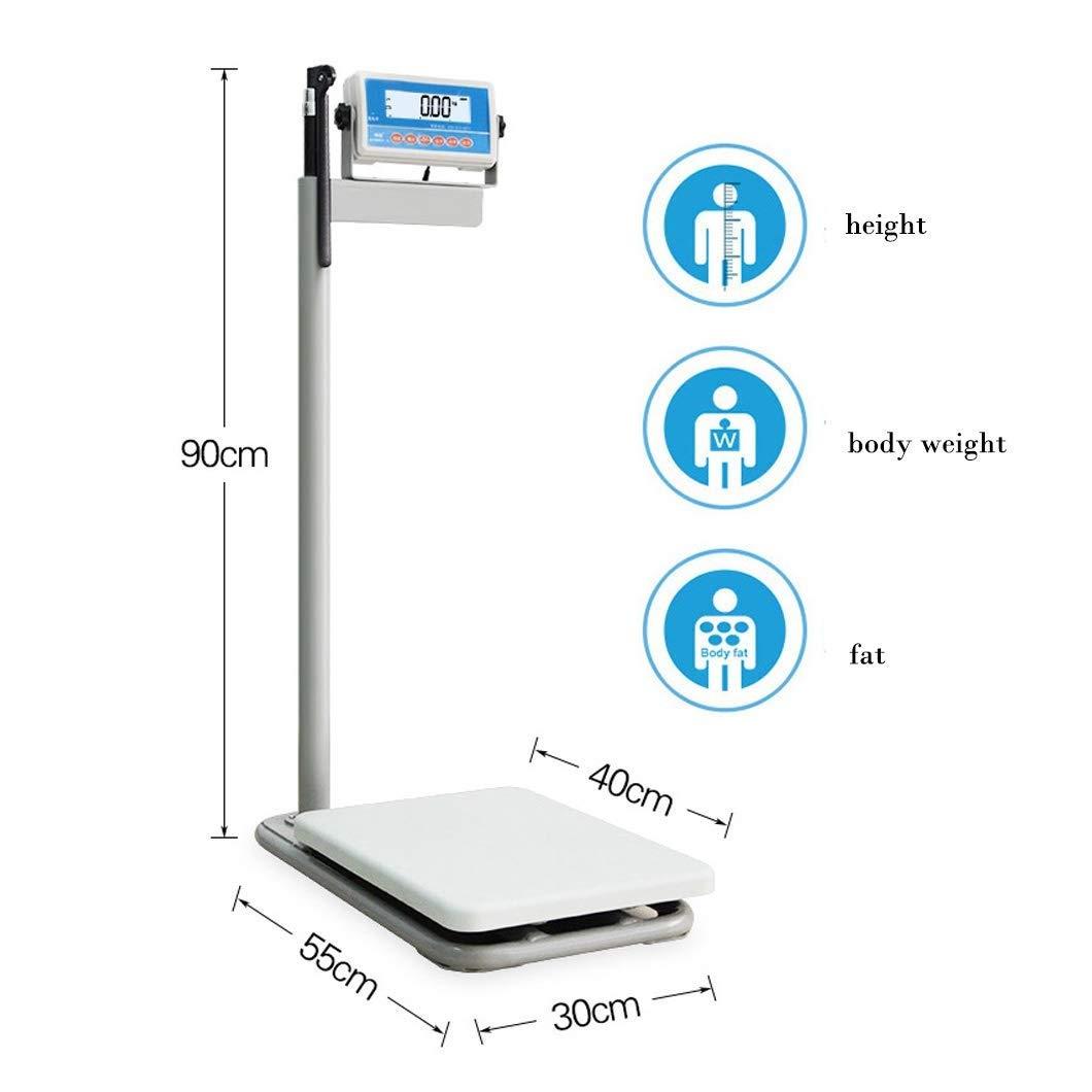 HACSYP Professional Physician Weight Scale - Digital Bathroom Scale, Electronic Medical Scale with Height Rod, For Gym, Hospital(Accuracy 20g)