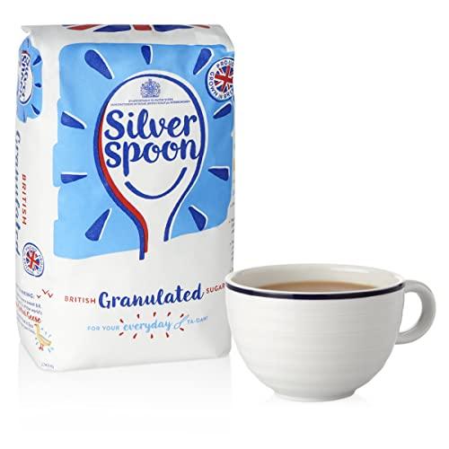 Silver Spoon Silver Spoon Granulated Sugar, 2 kg (Pack of 6)