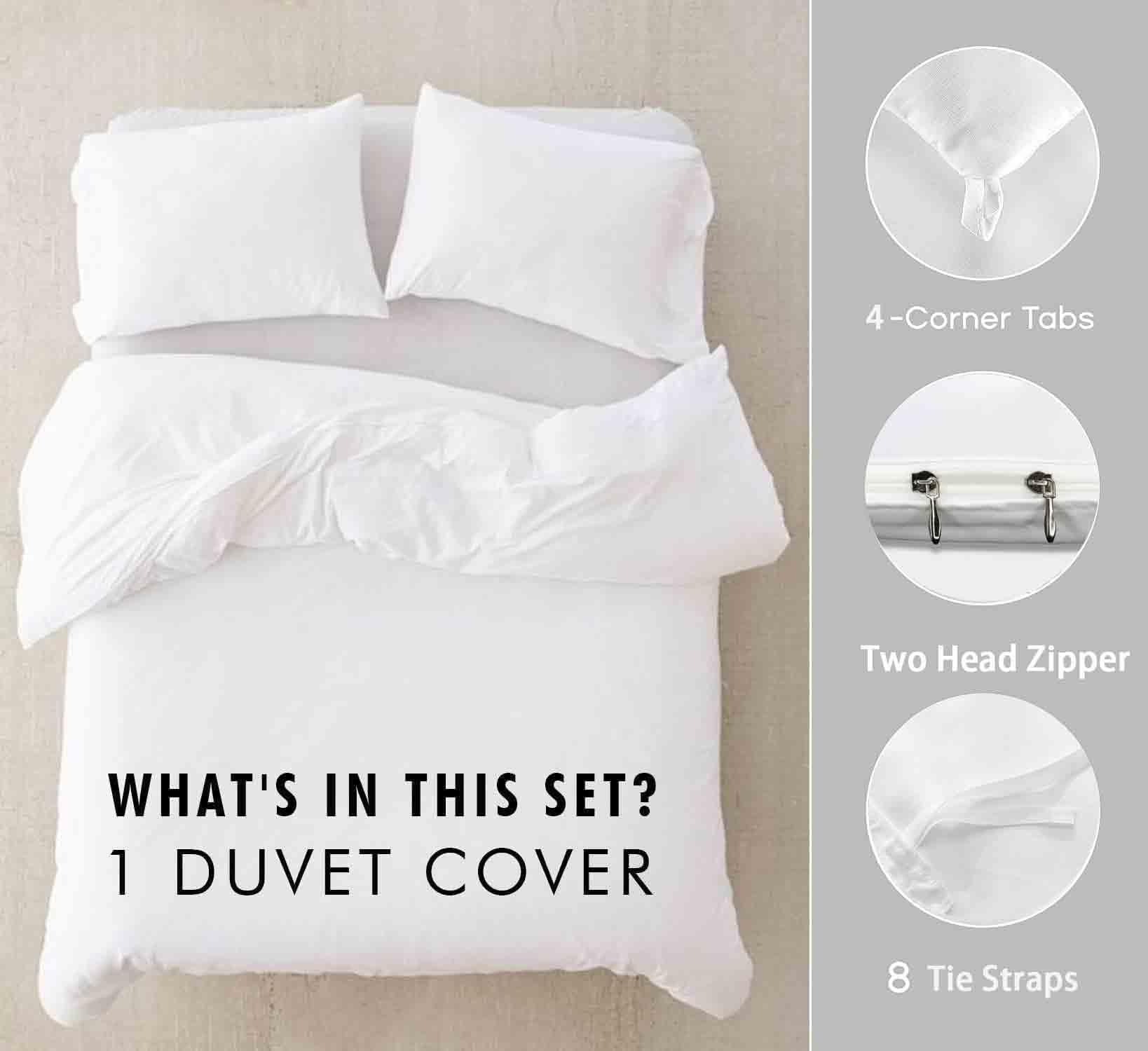 WYFKYMXX Waterproof Duvet Protector -Ultra Soft Cotton Breathable- Incontinent Prevention Duvet Quilt Protector Zippered for Elderly,Children,Pets. (Quilt cover