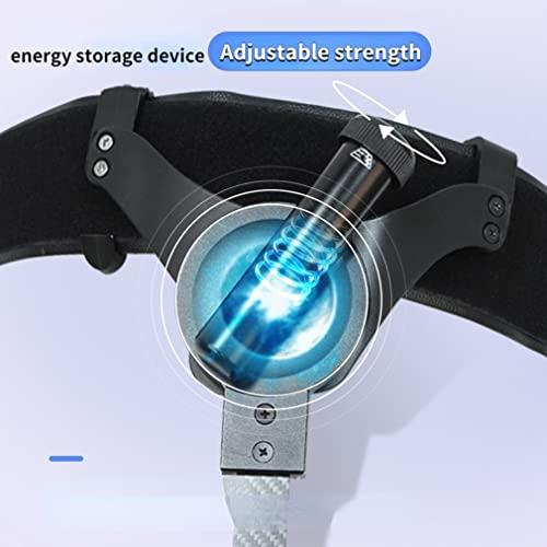 LIJBN Walking Aid Bionic Body Power Walking Aids, Stroke Rehabilitation for Leg Single Walker Assisted Walking Hemiplegia Training Exercise Boosting Leg Lift Climbing Aid Equipme