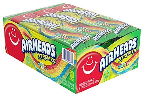 Airheads Air Heads Xtremes Sour Belts (Pack of 18)