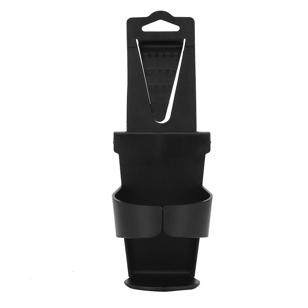 Cosiki Mobility Scooter Cup Holder, Black Durable Fine Craftsmanship Water Bottle Holder, for 70mm or Less Can Be Placed Scooter Wheelchair Elderly Scooter