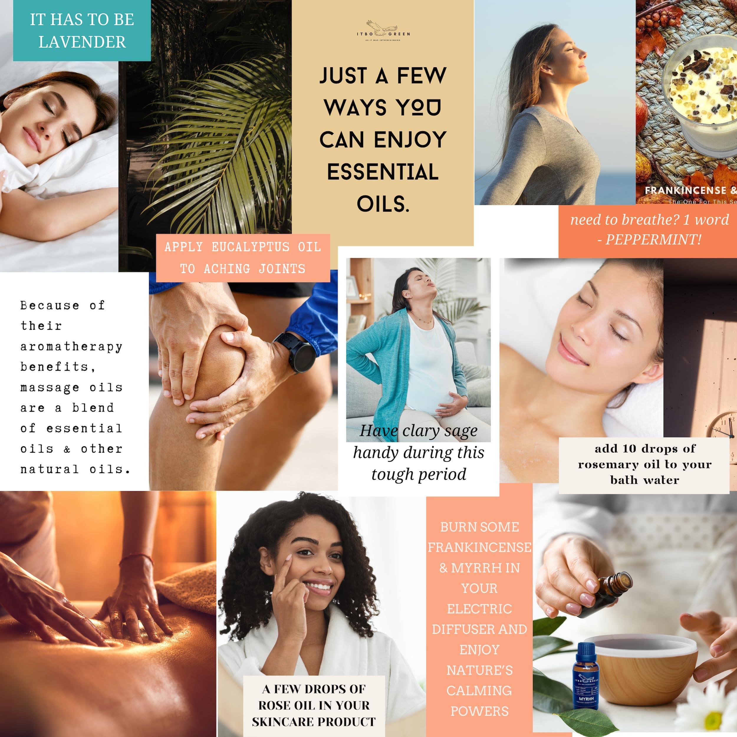 ITBO LONDON Organic Spikenard Essential Oil- Pure Essential Oil for Diffuser- Organic Aromatherapy Oil- Spiritual Awakening, Strength Boost & Confidence- Refreshing Aroma Diffuser Oil- Bath Oil- 30ml/1Oz