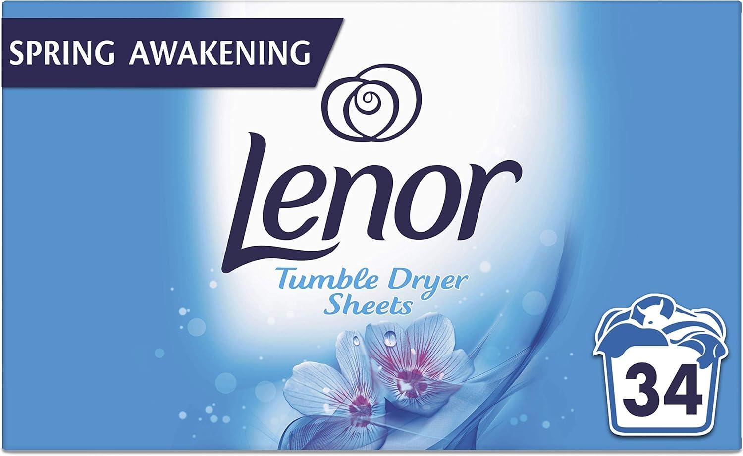 UKDeals Direct UKDeals Direct Tumble Dryer Sheets Spring Awakening Fabric Conditioner Fresh Clothes, Long lasting Freshness When Tumble Drying For Clean & Soft Fabrics (34sheets in pack)