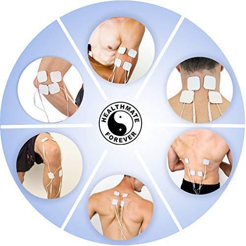 HealthmateForever Healthmateforever Fda Cleared Yk15Ab Hand Held Electrotherapy Device for Pain Relief and Relaxation Electronic Pulse Massager-Excellent Muscle Stimulator for Electrotherapy Pain Management