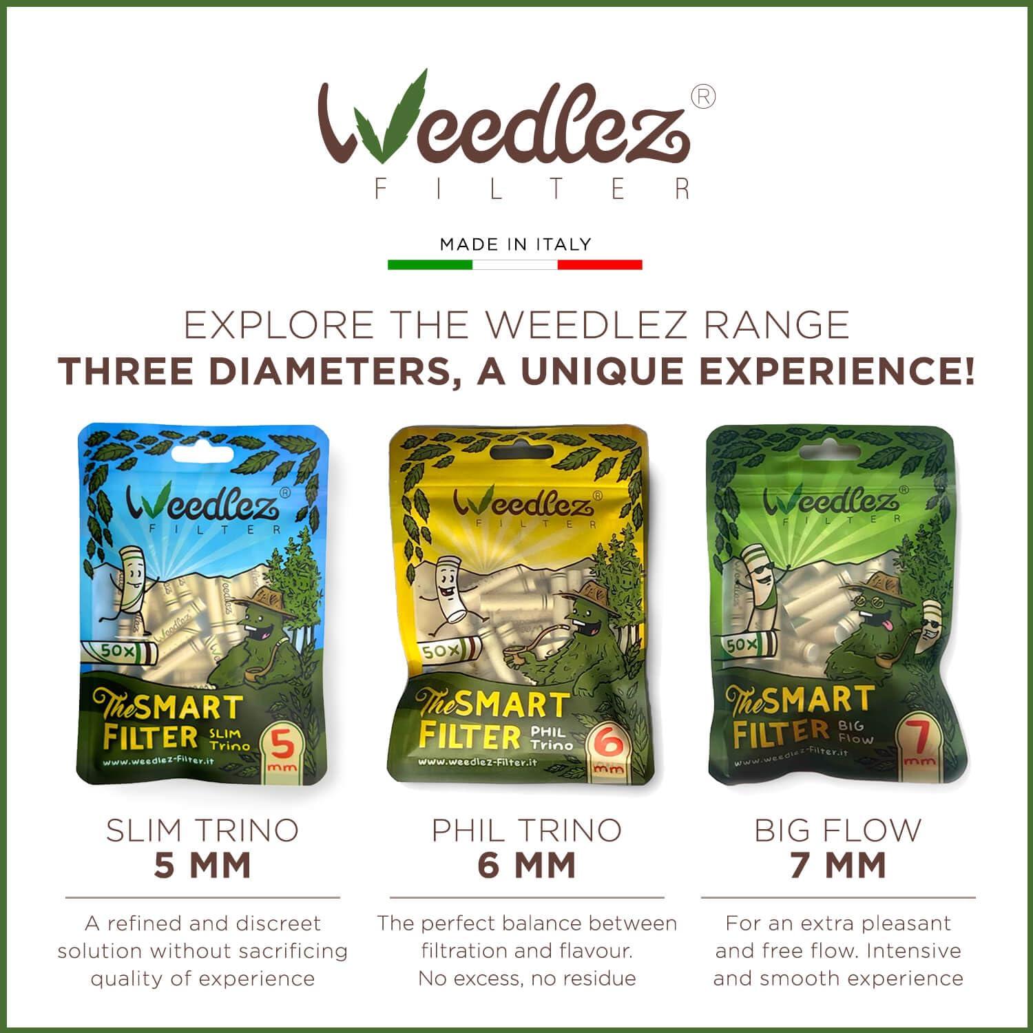 Mister Canapa Mister Canapa, Activated Carbon and Cellulose Filters, Diameter 6 mm, Pink, 50 Pieces