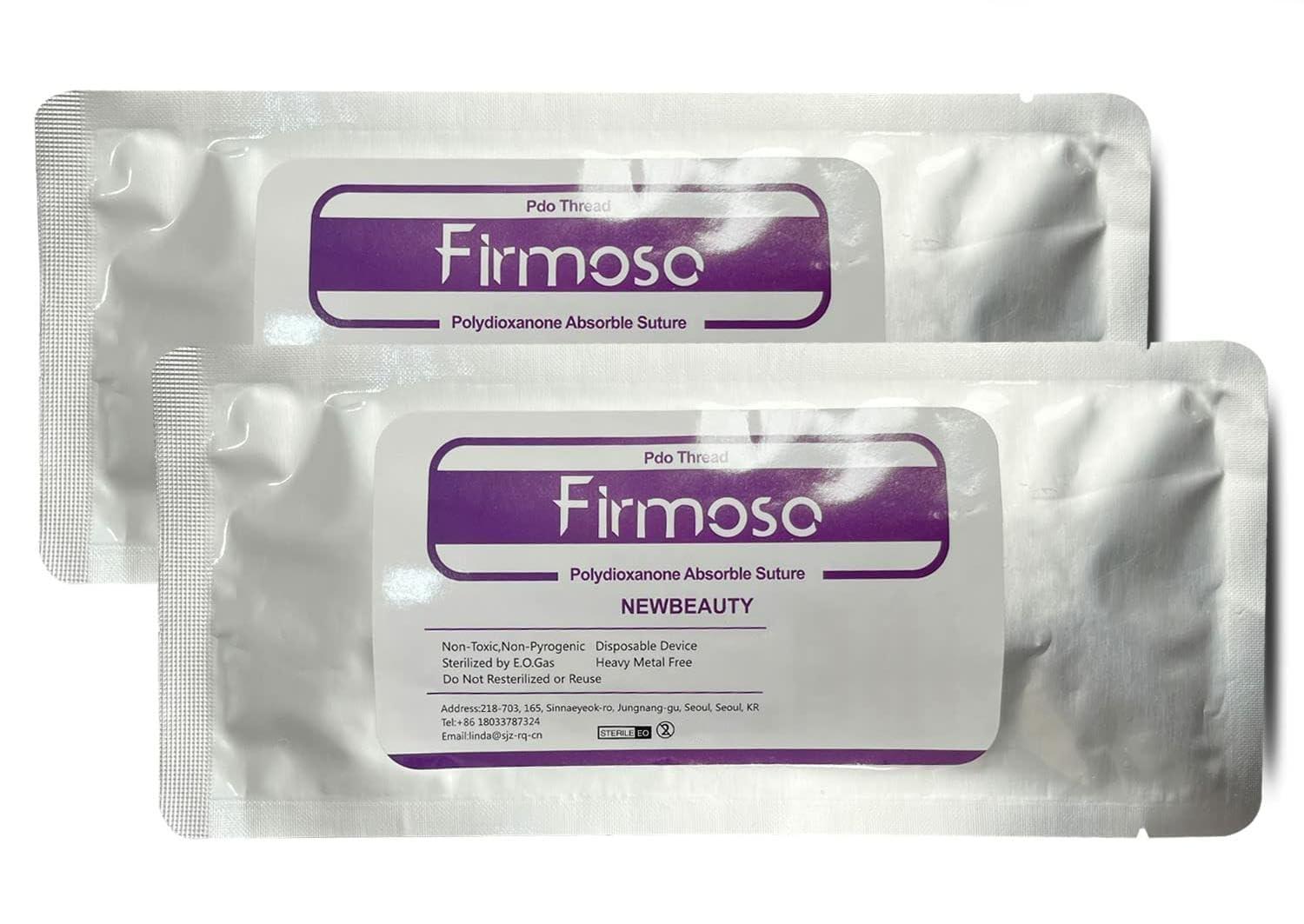 Firmosa Pdo Cog Threads(molding s 19g 100mm), Pdo Molding Threads, Pdo Korea Lift, Pdo Threads Cog For Breast, 100mm Threads Cog Pdo(20PCS)