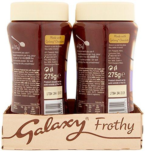 GALAXY Galaxy Frothy Hot Chocolate 275 g (Pack of 3)