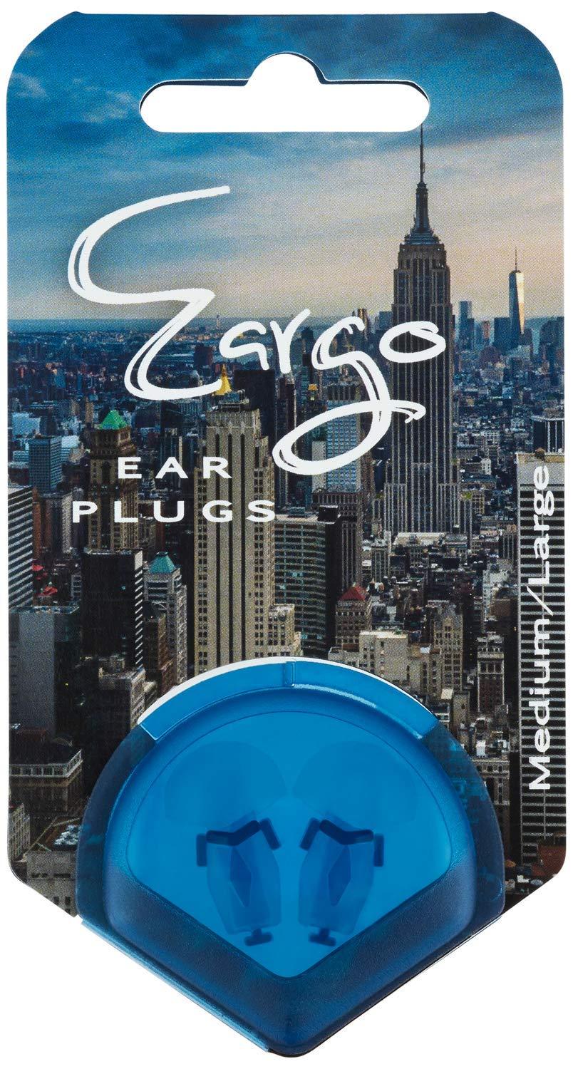 SWEDSAFE SwedSafe Eargo Reusable Ear Plugs 22dB - Transparent Silicone Earplugs for Concerts Sleeping or Studying