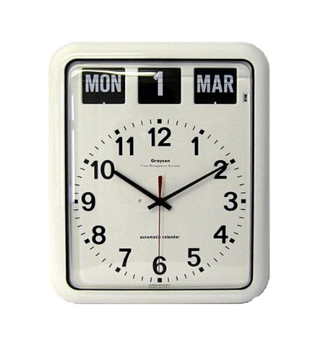 NRS Healthcare NRS Healthcare Large Analogue Calendar Wall Clock