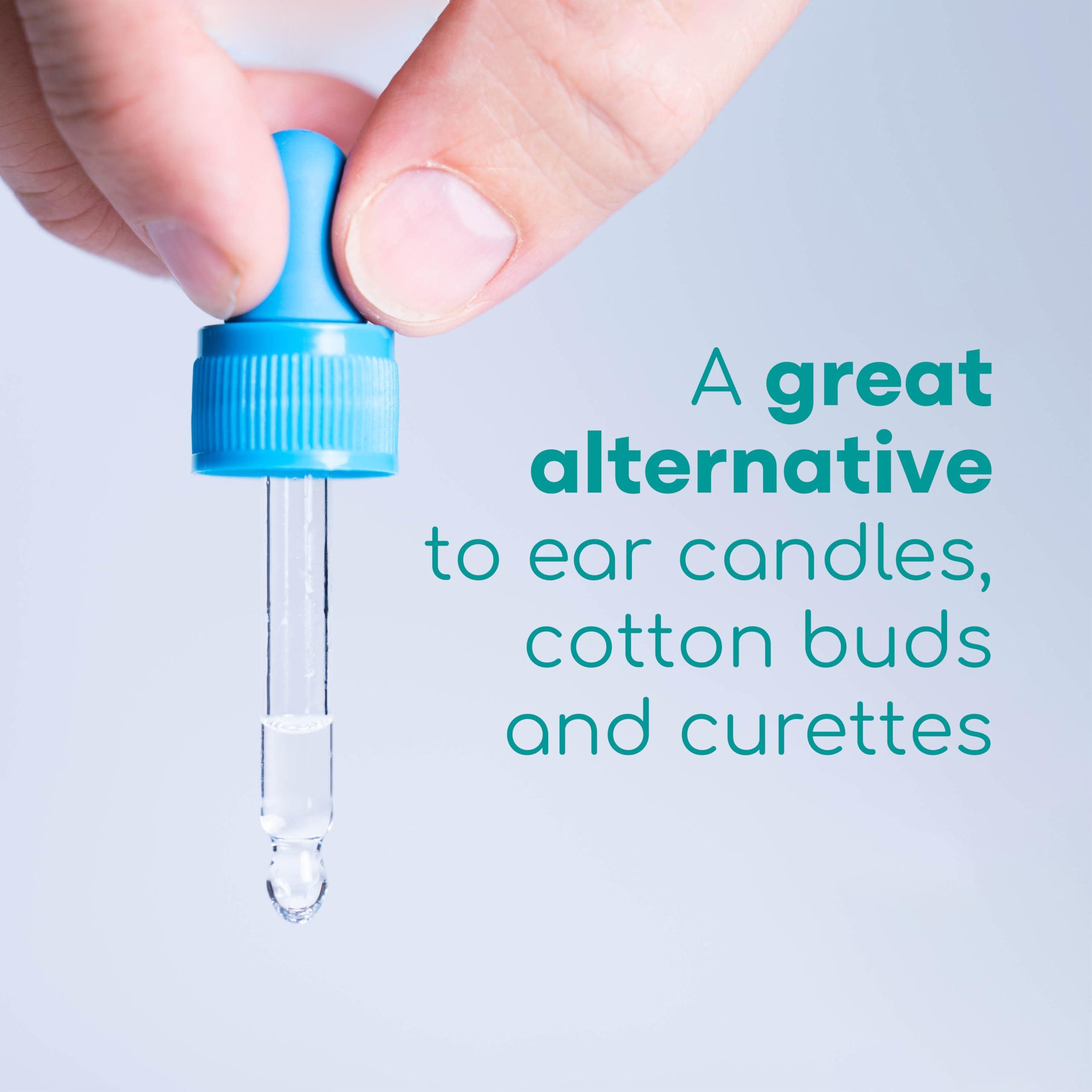 Medi Grade Medi Grade Quick-Action Sodium Bicarbonate Ear Drops for Wax Removal and Blocked Ears, 10ml - Ear Wax Removal Drops Dissolve and Remove Earwax for Clean Ears - Natural Bicarbonate of Soda Ear Drops