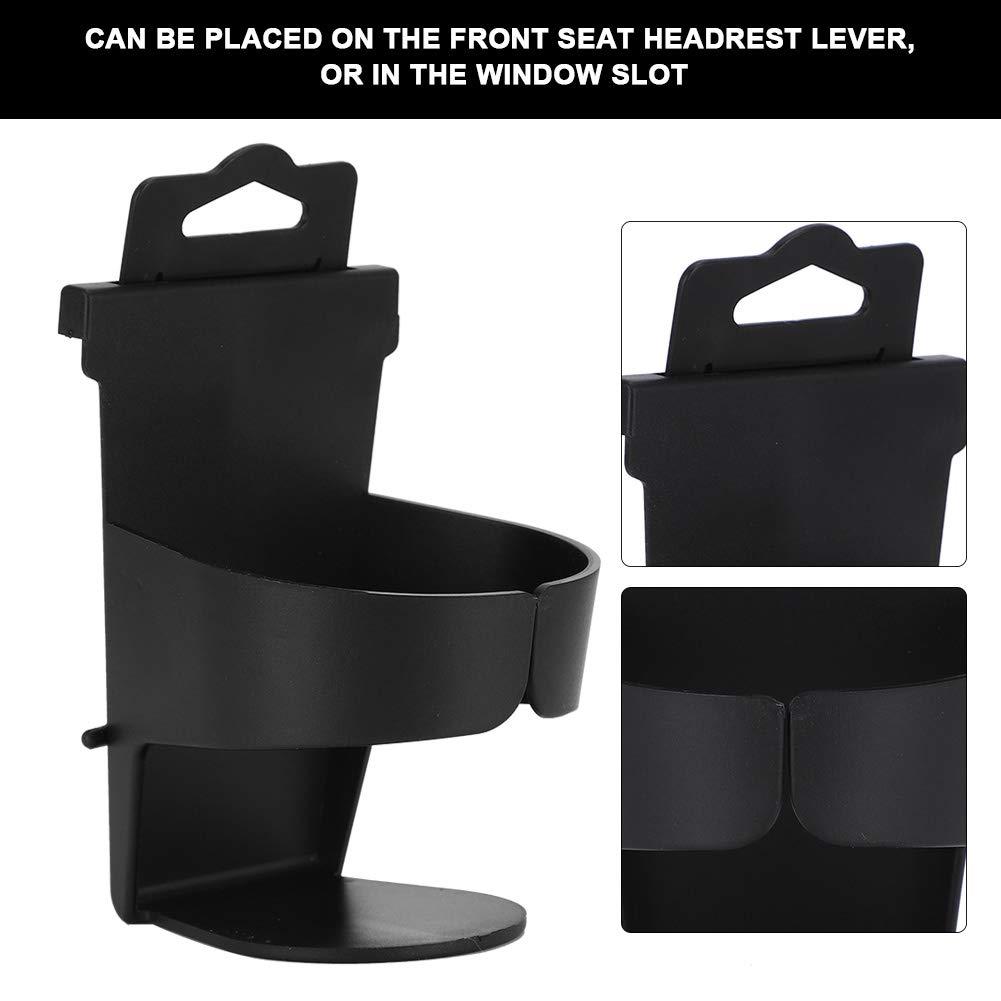 Cosiki Mobility Scooter Cup Holder, Black Durable Fine Craftsmanship Water Bottle Holder, for 70mm or Less Can Be Placed Scooter Wheelchair Elderly Scooter