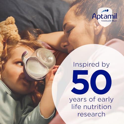 Aptamil Aptamil 3 Toddler Baby Milk Ready to Use Liquid Formula, 1-3 Years, 200ml (Pack of 15),package may vary