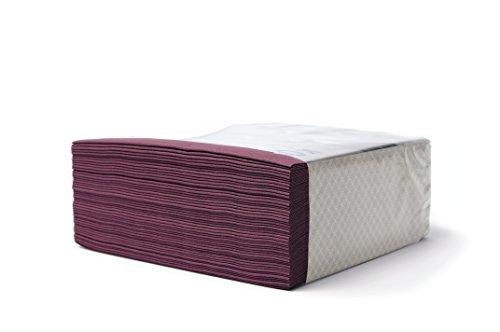 Alvotex Alvotex Chic Airlaid 50, Fabric-Like, Disposable Napkins, Purple, 40 x 40 cm