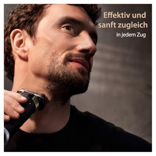 Braun Braun Series 9 Pro+ Electric Shaver with 5 Pro Shaving Elements, Men\'s Electric Shaver, Long Hair Trimmer, Cleaning Station, Charging Case, PowerCase, Made in Germany, 9575cc, Grey