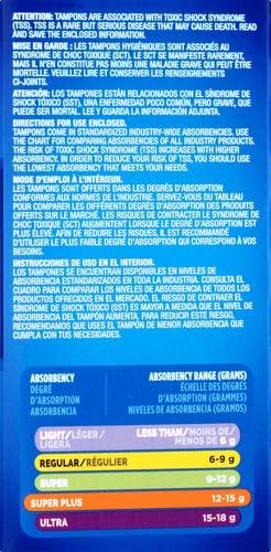 Tampax Tampax Pearl Plastic Tampons, Super Plus Absorbency, Scented, 36 tampons