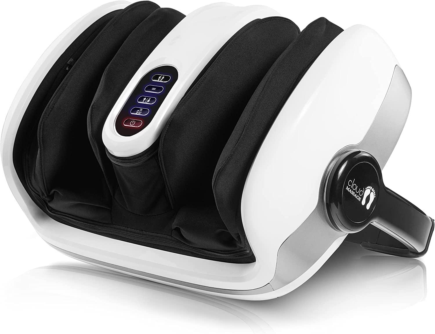 Cloud Massage Cloud Massage Shiatsu Foot Massager Machine -Increases Blood Flow Circulation, Deep Kneading, with Heat Therapy -Deep Tissue, Plantar Fasciitis, Diabetics, Neuropathy