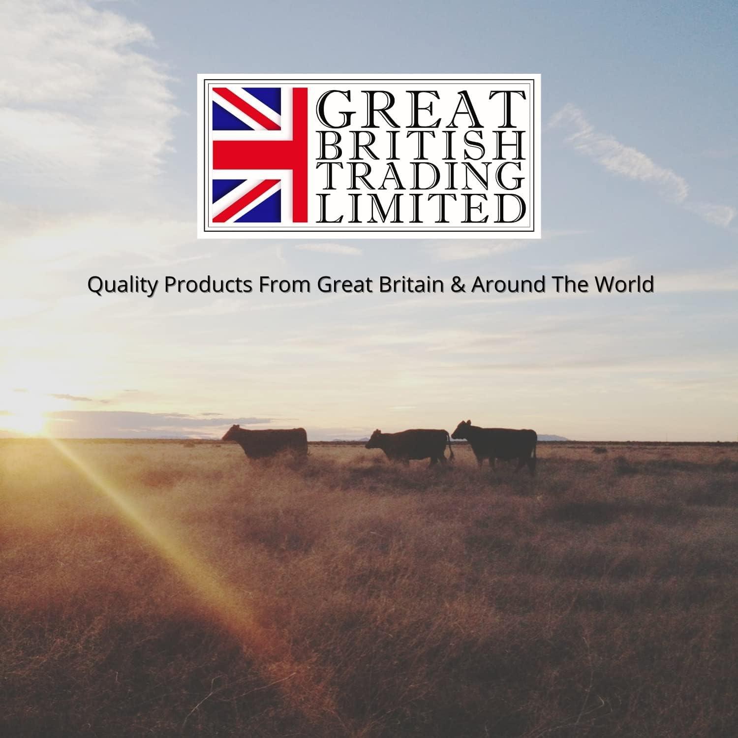 GREAT BRITISH TRADING LIMITED Afternoon Tea Gift Hamper with Scones, Strawberry Jam, Clotted Cream, Tea Bags and Shortbread, from Great British Trading